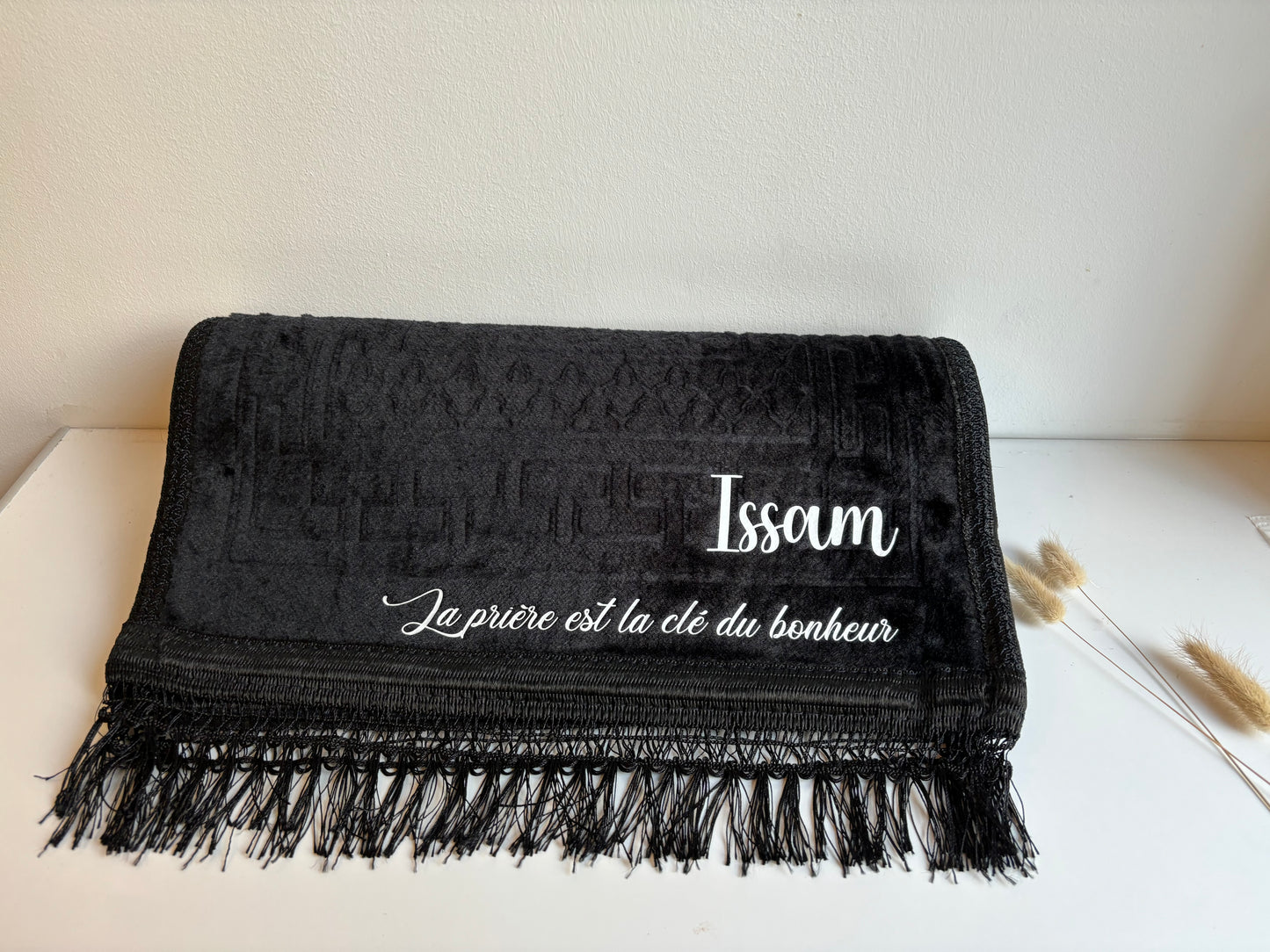 Tapis de prière enfant personnalisable