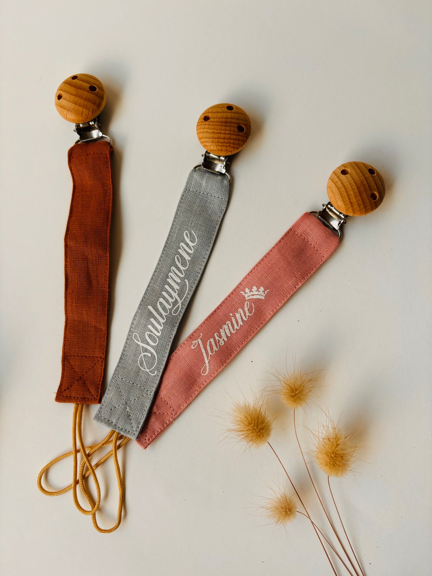 Attache tétine personnalisable
