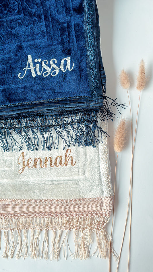 Tapis de prière enfant personnalisable