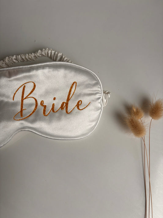 Bandeau pour les yeux satiné personnalisable