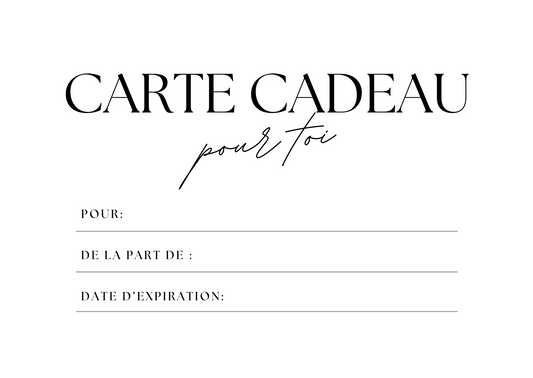 Carte cadeau
